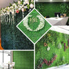 11 Sq ft. | 4 Panels Baby Green Boxwood Hedge Garden Wall Backdrop Mat