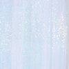 8ftx8ft Iridescent Blue Sequin Photography Booth Backdrop Semi-Sheer Curtain#whtbkgd