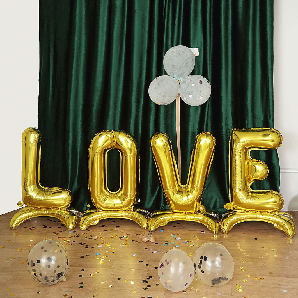 Large Gold Mylar Foil 40 inch Numbers 1 Balloon in 2 Pack 1 Shiny Gold High Quality for Best Party Decor
