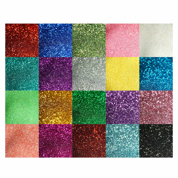 1 Pound Black DIY Art & Craft Extra Fine Glitter With Shaker Bottle