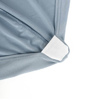 Dusty Blue Spandex Stretch Folding Chair Cover