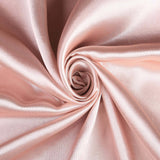 Dusty Rose Satin Universal Chair Cover