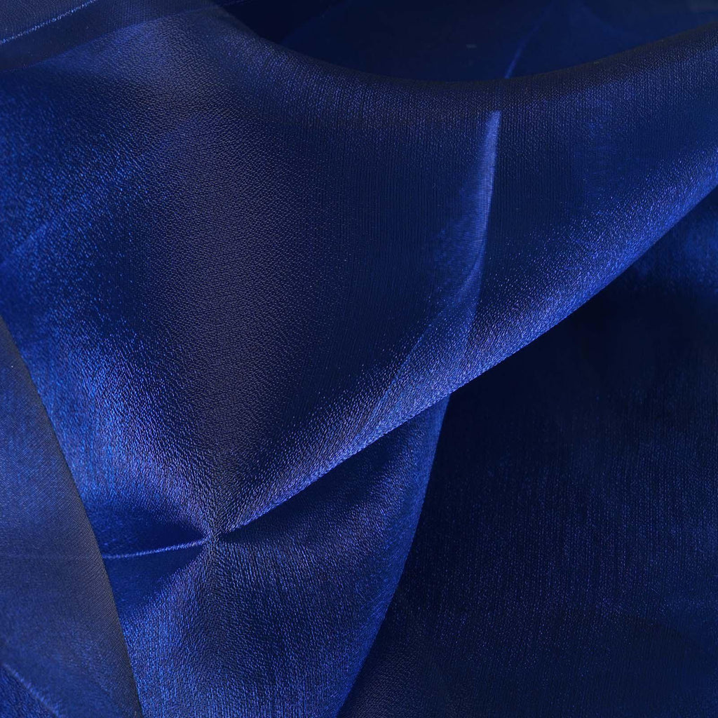 navy blue chiffon material