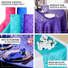 54" x 10 Yards | Fuchsia Pintuck Taffeta Fabric by the Roll | TableclothsFactory