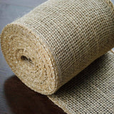5Inchx10 Yards Natural Jute Burlap Fabric Roll | DIY Craft Fabric#whtbkgd