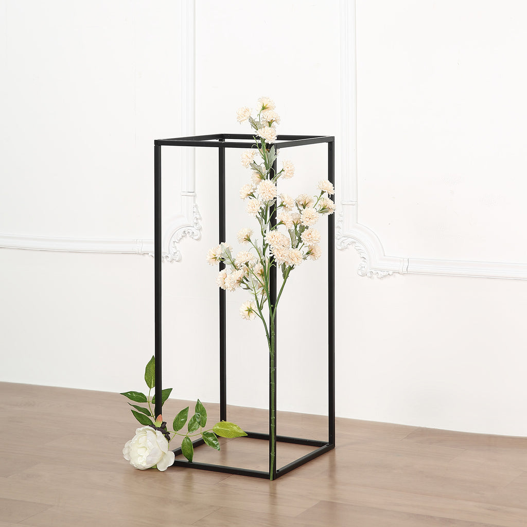 Metal Wedding Flower Decor Candle Holder Tall Vase Centerpiece Wedding 21 Inch 