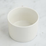 6" Gold Wrought Iron White Ceramic Vase Small Flower Pot