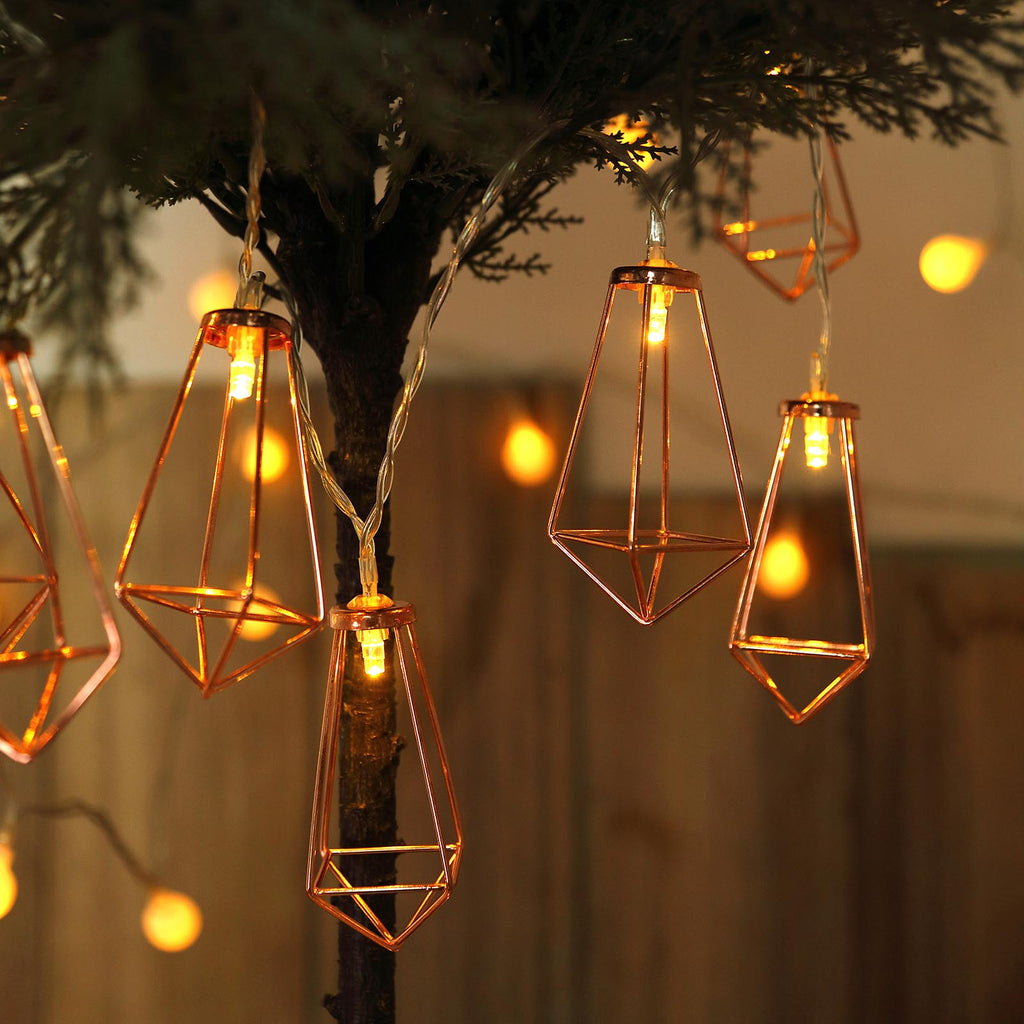 LED Prism Battery Operated Fairy String Lights | TableclothsFactory