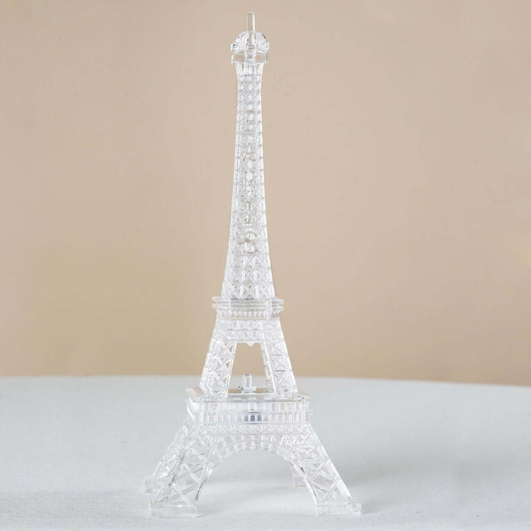 10" Tall | Battery Operated 3D Eiffel Tower Light With 5 Color Changing LEDs
