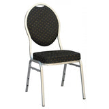 Black / White Checkered Spandex Stretch Banquet Chair Cover
