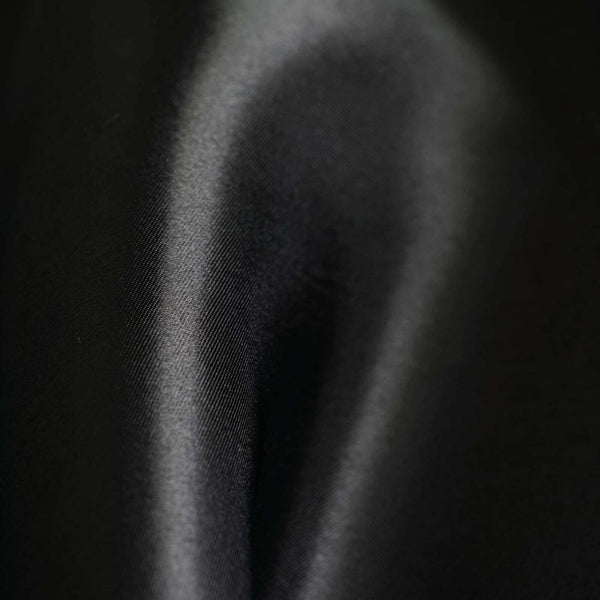 5 Pack 20x20inch Black Satin Linen Napkins#whtbkgd