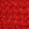 14"x108" Red Grandiose Rosette Satin Table Runner#whtbkgd