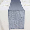 12x108Inch Dusty Blue Premium Sequin Table Runners