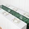 13inch x 108inch Big Sequin Runner Hunter Emerald Green Payette Table Runner Event Decor