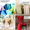 5 Pack | Mauve/Cinnamon Rose DIY Premium Designer Chiffon Chair Sashes | 22" x 78"