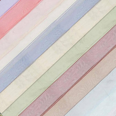 Chair Sash Organza - sample lot - 26 colors#whtbkgd