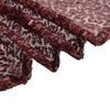 132inch Burgundy Premium Sequin Round Tablecloth, Sparkly Tablecloth