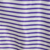 60 inch x126 inch White/Purple Striped Satin Tablecloth