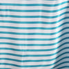 90x156" Stripe Wholesale SATIN Banquet Linen Wedding Party Restaurant Tablecloth - White/Turquoise