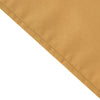 54x96Inch Gold Polyester Rectangle Tablecloth, Reusable Linen Tablecloth