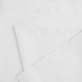 60"x102" White Polyester Rectangular Tablecloth