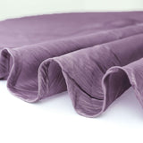 60x102inch Accordion Crinkle Taffeta Rectangular Tablecloth - Violet Amethyst