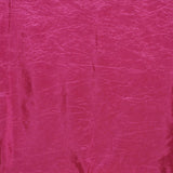 60"x126" Fuchsia Crinkle Crushed Taffeta Rectangular Tablecloth#whtbkgd