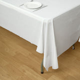 Rectangle Vinyl Tablecloth, PVC Plastic Spill Proof Disposable Waterproof Tablecloths
