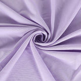 6FT Lavender Rectangular Stretch Spandex Tablecloth#whtbkgd