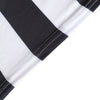 Black/White Striped Spandex Stretch Fitted Rectangular Tablecloth With Foot Pockets Spandex#whtbkgd