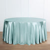 120" Dusty Sage Satin Round Tablecloth