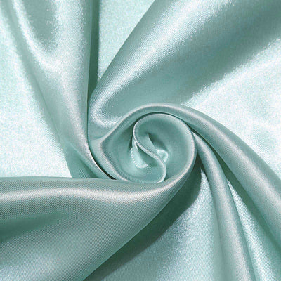 120" Dusty Sage Satin Round Tablecloth#whtbkgd