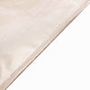 90inch Beige Satin Round Tablecloth