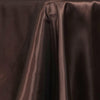 50x120" CHOCOLATE Wholesale SATIN Banquet Linen Wedding Party Restaurant Tablecloth