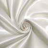 72x120 Ivory Satin Rectangular Tablecloth #whtbkgd