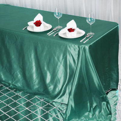 Satin Tablecloth, Rectangular Tablecloth, Table Decoration