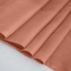 90x156 inches Terracotta Satin Rectangular Tablecloth