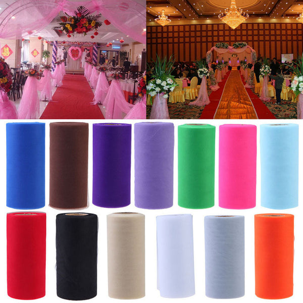 9" x 100 Yard Purple Tulle Fabric by the Bolt