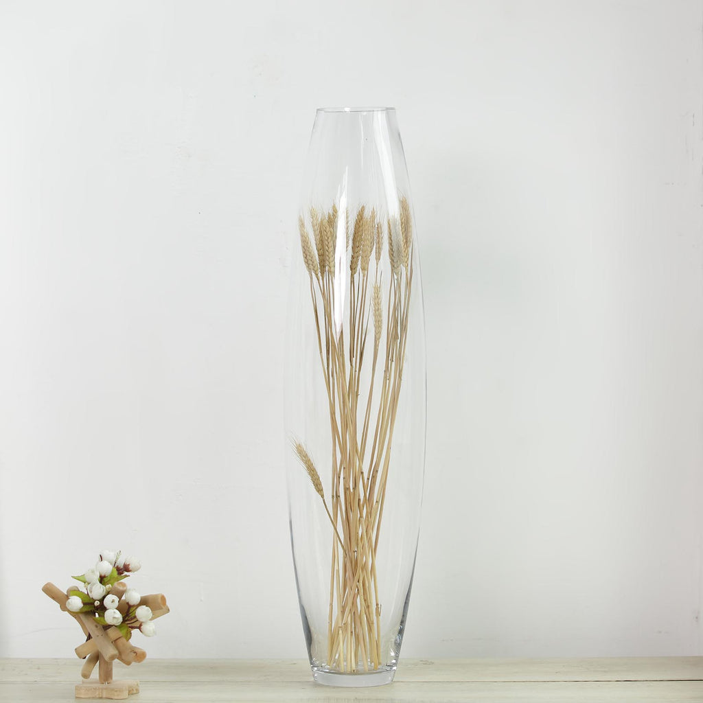 31 Clear Glass Cylinder Vase Tall Floor Vases