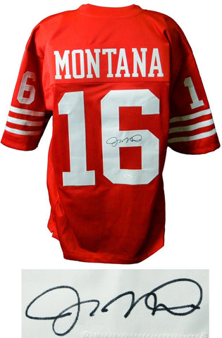 Autographed Joe Montana San Francisco 49ers Jersey