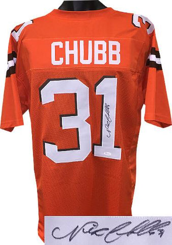 Nick Chubb Signed Sports Memorabilia
