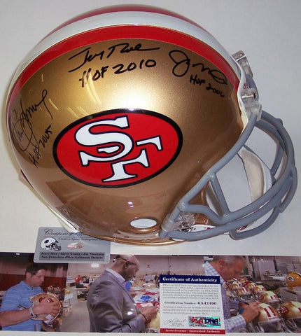 Autographed San Francisco 49ers Sports Memorabilia