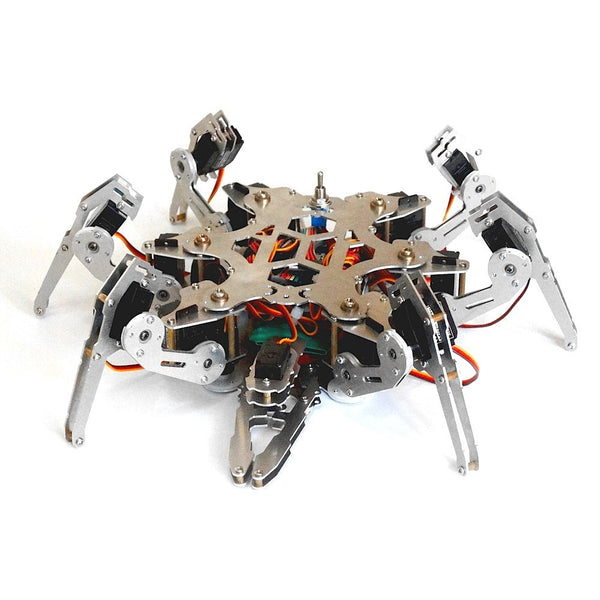18 DOF Aluminium Mechanical Hexapod Spider - LADSPAD.UK