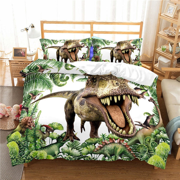 kids dinosaur bed