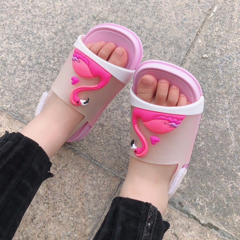 flamingo baby shoes