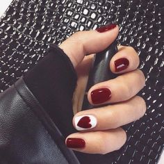 Pattern Nail Designs-9 Valentine's Day nails