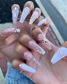 15 Best Rhinestone Nail Art Designs To Express Your Personality