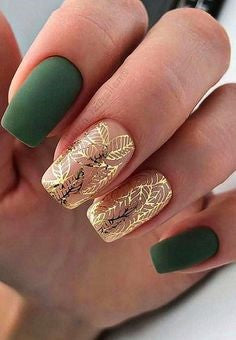 Matte Short Nail Idea