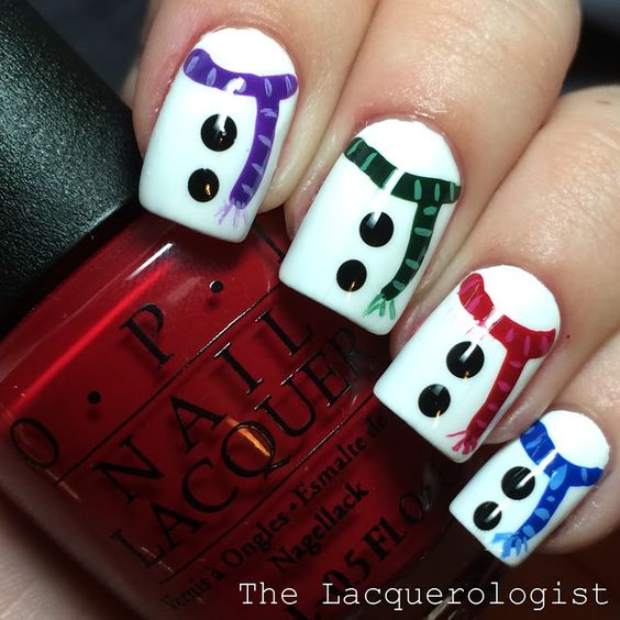 Hottest 50+ Christmas Nail Ideas for 2017-12