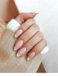 French Tip Nude Nail Design